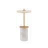 ASTERIA MOVE MINI marbre blanc Lampe à poser sans fil LED Marbre H25cm