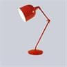 MEKANO Rouge Lampe de bureau Architecte H79cm
