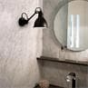 Lampe Gras N°304 Noir Mat Applique pour salle de bain Ø14cm