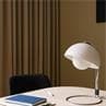 FLOWERPOT VP4 blanc mat Lampe de bureau Métal H36cm