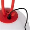 BOLLEKE Rouge Suspension LED rechargeable d'extérieur Ø20cm