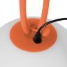 BOLLEKE tangerine orange Suspension LED rechargeable d'extérieur Ø20cm