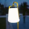 BALAD miel Lampe nomade LED d'extérieur avec pied H157cm