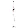 PARENTESI Rouge Spot sur câble vertical Dimmer H180-400cm