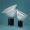 TACCIA aluminium argent Lampe à poser LED Verre & Aluminium H48,5cm