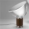 TACCIA aluminium bronze Lampe à poser LED Verre & Aluminium H48,5cm