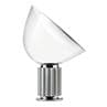 TACCIA aluminium argent Lampe à poser LED Polycarbonate & Aluminium H64,5cm