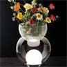 GIOVA GRAND rose pâle Lampe à poser/Vase Verre H59cm