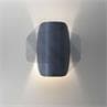IO bleu mat Applique LED Orientable H16,5cm