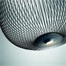 SPOKES 2 graphite Suspension LED Fils de Fer Variateur H52,5cm