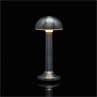 MOMENT anthracite metallisé Lampe baladeuse d'extérieur LED rechargeable Dôme H22,7cm