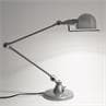 SIGNAL acier brossé Lampe de bureau Acier H45cm