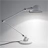 SIGNAL blanc brillant Lampe de bureau Acier H45cm